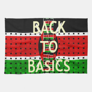 Tillbaka till Grunderna: Kenyas Flagga Theckes Wea Kökshandduk