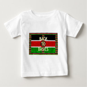 Tillbaka till Grunderna: Kenyas Flagga Theckes Wea T Shirt