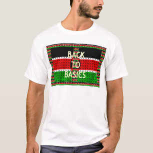 Tillbaka till Grunderna: Kenyas Flagga Theckes Wea Tee Shirt