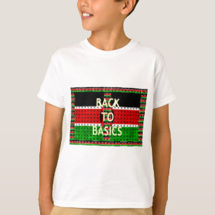 Tillbaka till Grunderna: Kenyas Flagga Theckes Wea Tee Shirt
