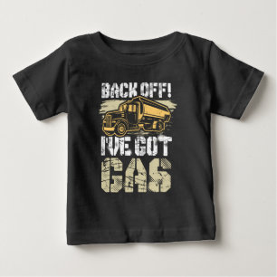 Tillbaka till Har Gas Ice Road Lastbil Driver Gag T Shirt