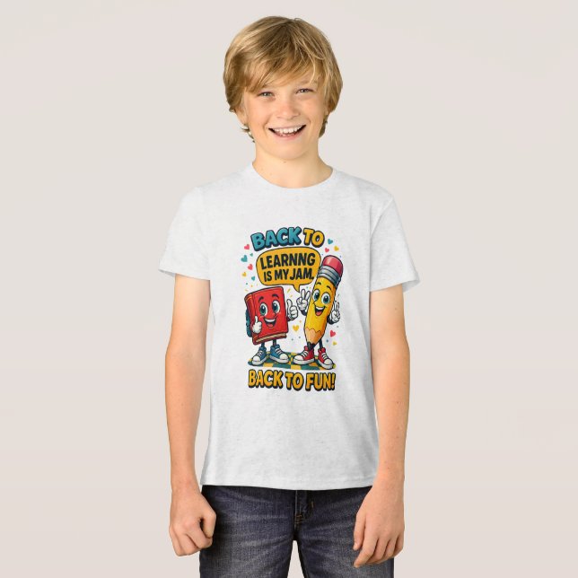 "Tillbaka till inlärning är min Sylt T Shirt (Framsida Full)