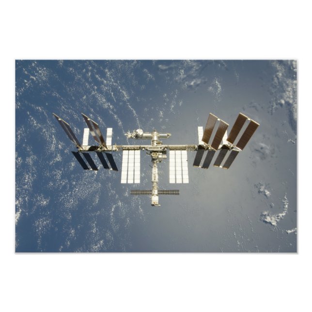 Tillbaka till internationell Space Station Fototryck (Framsidan)