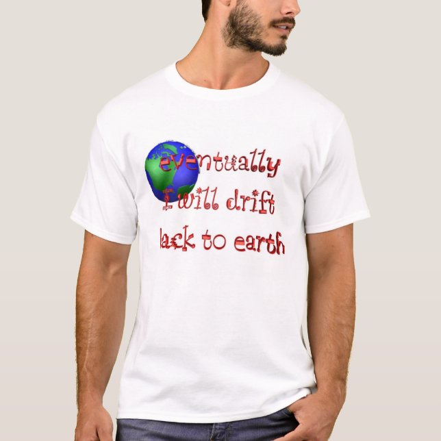 "Tillbaka till jord ", Tee (Framsida)