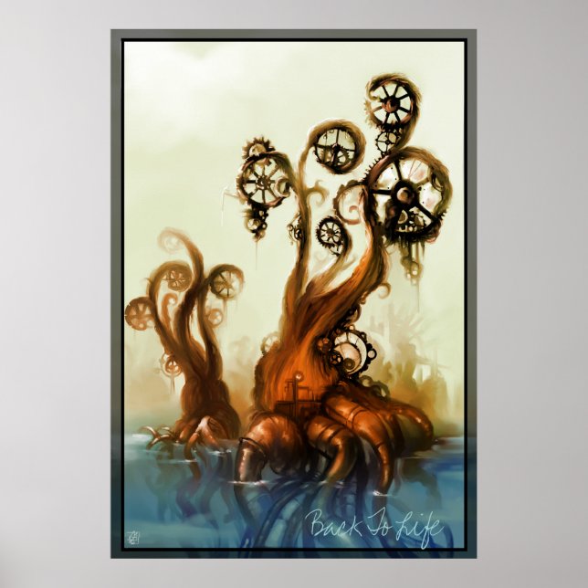 Tillbaka till livet poster (Framsidan)