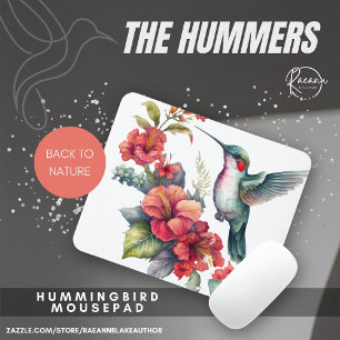 Tillbaka till Natur Hummingbird Mouse Pad Musmatta