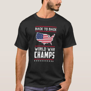 Tillbaka till Obesegrad Världskrig Champs T Shirt