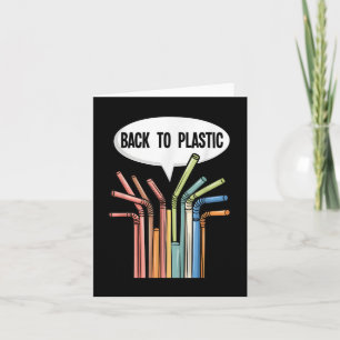 Tillbaka till Plastic Straws President Trump Execu Kort