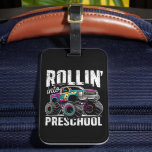 Tillbaka till Preschool Monster Lastbil till Schoo Bagagebricka<br><div class="desc">Rollin till Preschool Monster Lastbil Back to school</div>