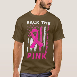Tillbaka till Rosa Breast Cancer Awareness America T Shirt