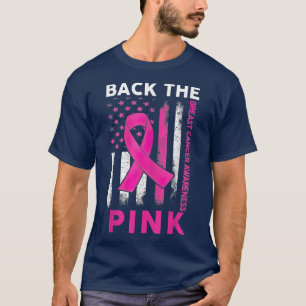 Tillbaka till Rosa Breast Cancer Awareness America T Shirt