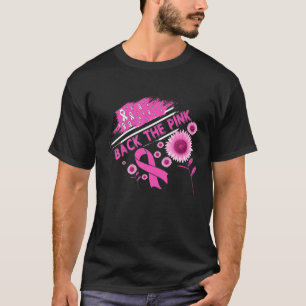 Tillbaka till Rosa Breast Cancer Awareness Flagga T Shirt