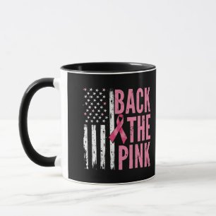 Tillbaka till Rosa Breast Cancer Awareness Month Mugg
