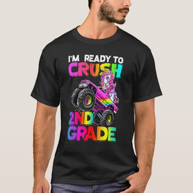 Tillbaka till Scho, kör andra Klass-enhörnmonstret T Shirt (Framsida)