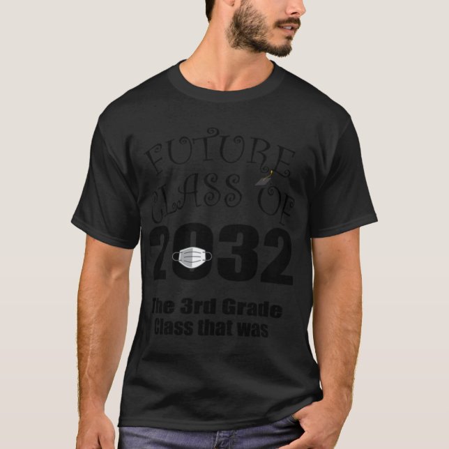 Tillbaka till School Future-klassen 2032 T Shirt (Framsida)