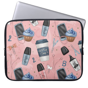 Tillbaka till School Laptop sleeve för flickor
