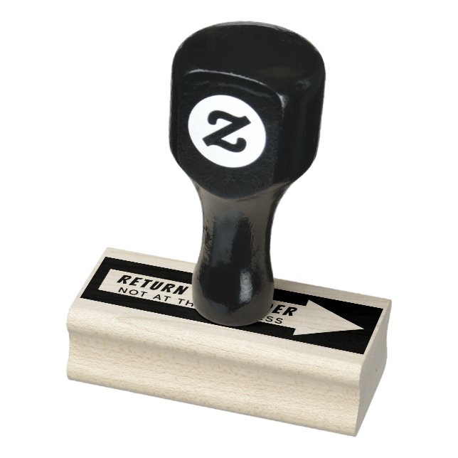 Tillbaka till Sender Frimärke inte vid denna Adres Stämpel (Stämpel)