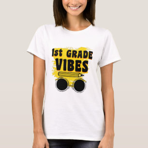 Tillbaka till skolan 1:a klassens stämning T-shirt