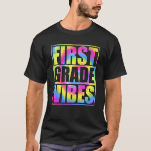 Tillbaka till skolan 1:a klassens vibbar första da t shirt