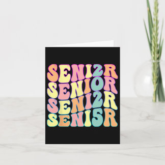 Tillbaka till skolan 2025 Senior 2025 Cl Of 2025  Kort