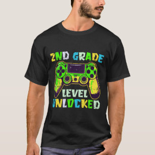 Tillbaka till skolan 2:a klass pojkar spelare förs t shirt