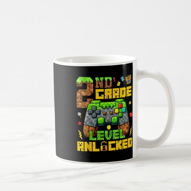 Tillbaka till skolan 2:a klass spelare Första dage Kaffemugg (Höger)