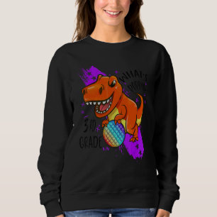 Tillbaka till skolan 3:e klass Dinosaurie Rex P T Shirt