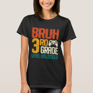 Tillbaka till skolan 3:e klass spelare Bruh 3:e kl T Shirt
