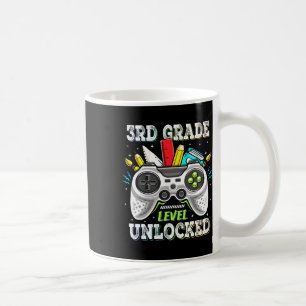 Tillbaka till skolan 3:e klassnivå upplåst Gamer K Kaffemugg