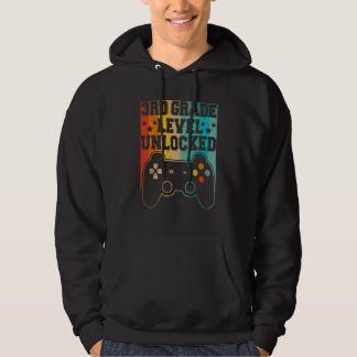 Tillbaka till skolan 3:e klassnivå upplåst videosp hoodie