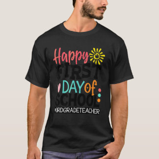 Tillbaka till skolan 3:e tredje klassens grupp för t shirt