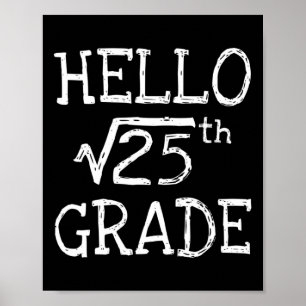 Tillbaka till skolan 5:e klass kvadratroten ur 25 poster