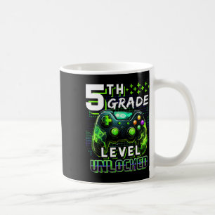 Tillbaka till skolan 5:e klass pojkar Gamer första Kaffemugg
