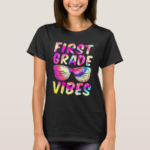 Tillbaka till skolan 5:e klassens vibbar Tie Dye F T Shirt