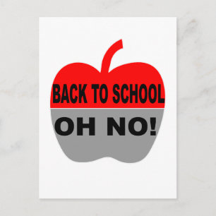 Tillbaka till skolan, å nej vykort