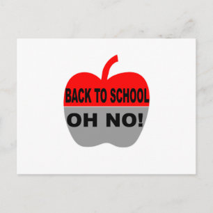 Tillbaka till skolan, å nej vykort