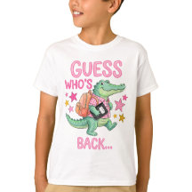 Tillbaka till skolan Alligator T- tröja .