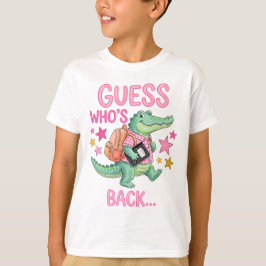 Tillbaka till skolan Alligator T- tröja .