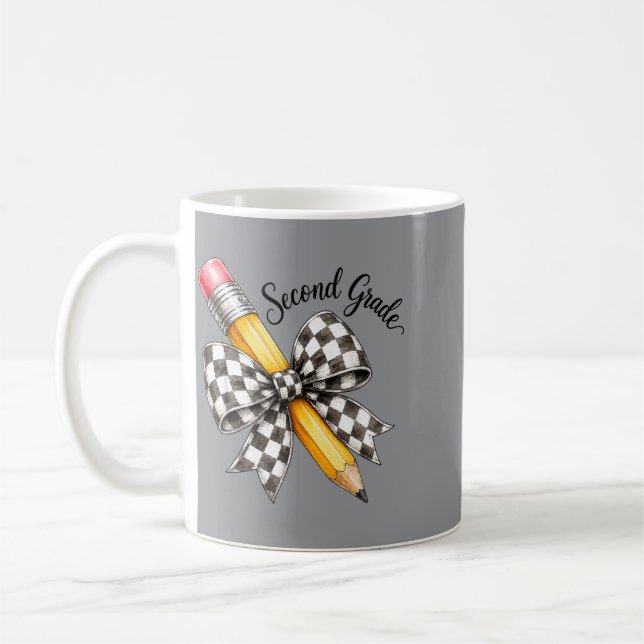 Tillbaka till skolan andra klass lärare Coquette Kaffemugg (Vänster)