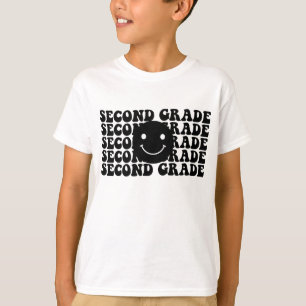 Tillbaka till skolan andra klass lärare t shirt
