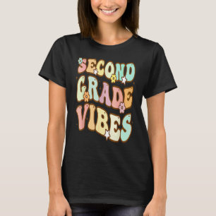 Tillbaka till skolan Andra klassens vibbar Elev Lä T Shirt