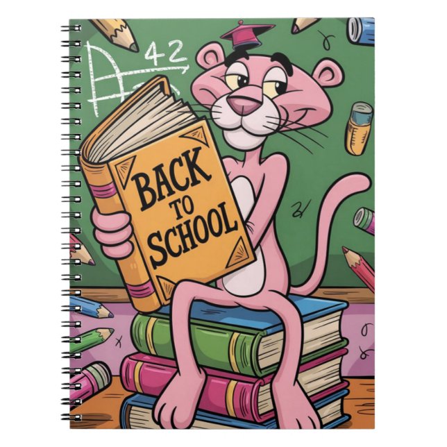 Tillbaka till skolan  anteckningsbok (Framsidan)
