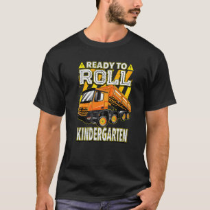 Tillbaka till skolan  Dumper lastbil redo för roll T Shirt