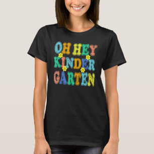 Tillbaka till skolan Elever Lärare Hej Hej Förskol T Shirt
