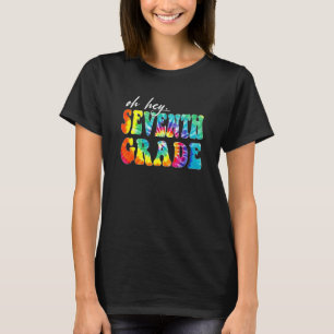 Tillbaka till skolan Elever Lärare Oj Hej Sjunde k T Shirt