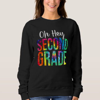 Tillbaka Till Skolan Elever Lärare Tie Dye Hej 2:a T Shirt