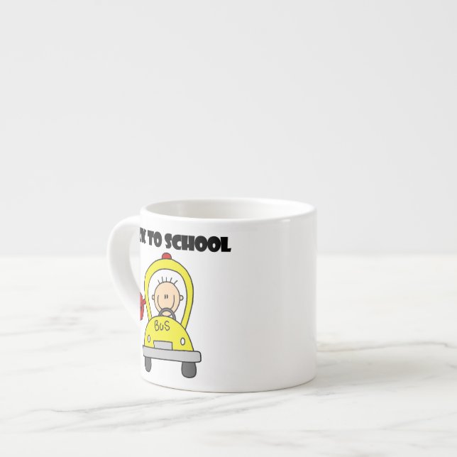 Tillbaka till skolan espressomugg (Framsida vänster)