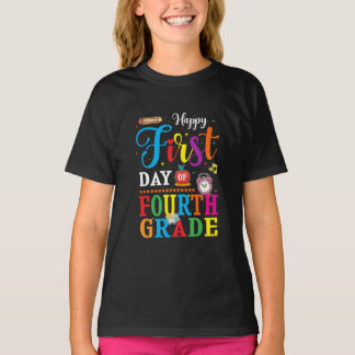 Tillbaka till skolan, fjärde klass t shirt