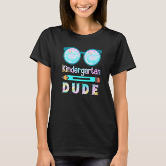 Tillbaka till skolan förskola kille glasögon lärar t shirt