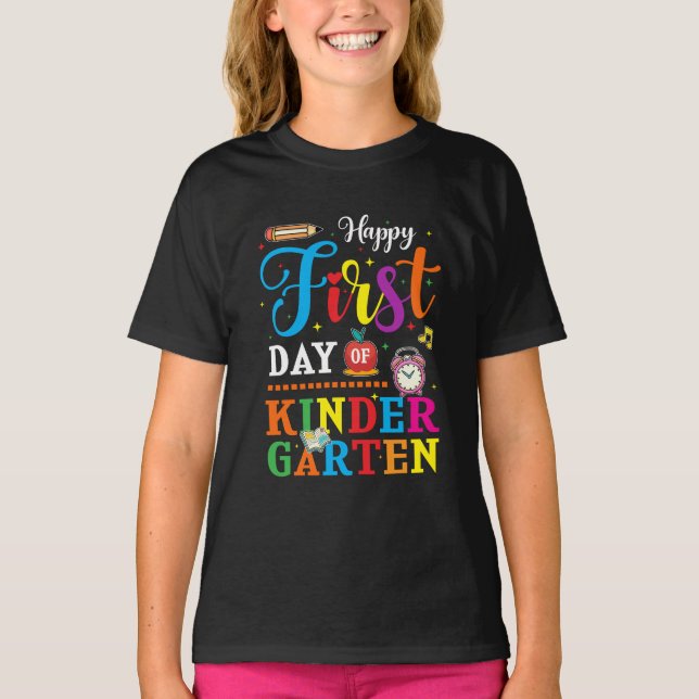 Tillbaka till skolan, förskola t shirt (Framsida)